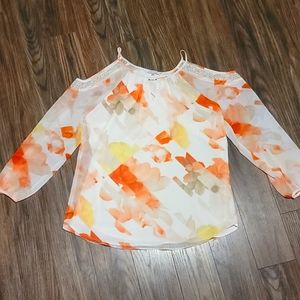 Calvin Klein cold shoulder, size Med